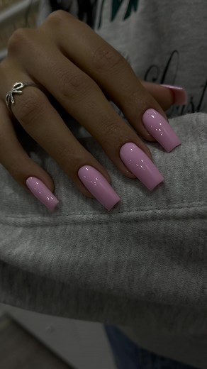 Baby Pink Nails: Nail Design Ideas in Baby Pink Color