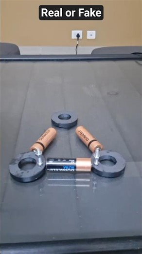 magnet battery screw trick tested what actually happens #experiment #shorts #zero motion