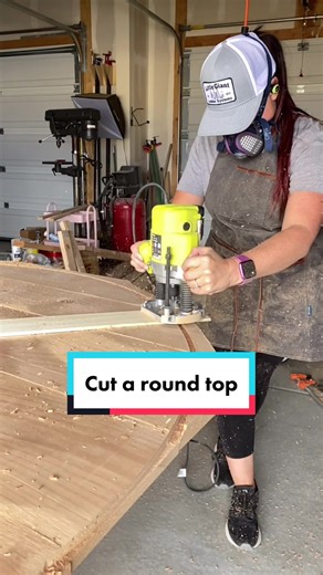 Woodworking: How to Cut a Round Table Top