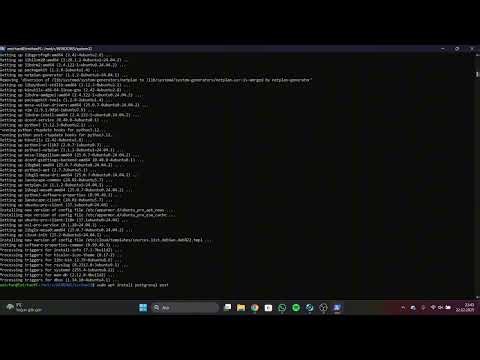 WSL ile Windows'ta Ubuntu 24.04 ve PostgreSQL Veritabanı Kurulumu