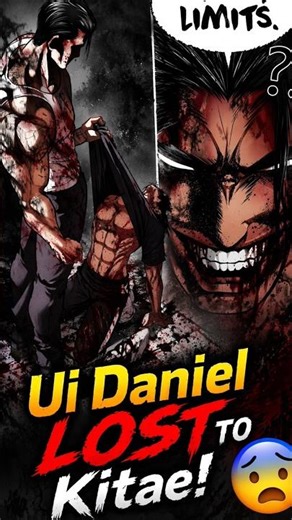 Did ui Daniel lost to kitae? 😰#shorts #lookism #animeshorts #manhwa