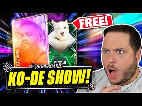So Many FREE Cards... But How? WWE SuperCard Gives LIMITED CODES before WrestleMania!