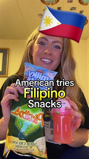 Trying Filipino Snacks: Piattos Sour Cream & Pink Guava Mogu Mogu Review