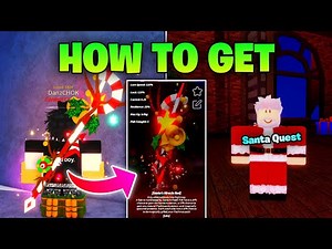 How to Get Santa Miracle Rod - Full Guide SANTA QUEST in FISCH