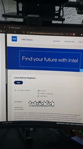 Job-Description Linux-Kernel-Engineer gesucht