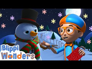 Blippi goes on hunt for the meaning of Christmas ! | Blippi Wonders Educational Videos for Kids - Videos For Kids