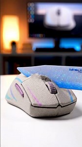【4K】【ASMR】Kinetic Sand Computer Mouse Gets a Smooth Slice