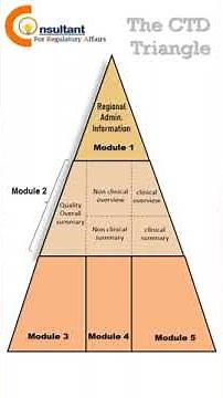 what is the CTD in pharmaceutical industry? Common technical documents and CTD triangle