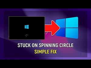 How to Fix Spinning Circle Stuck on Loading Screen of Windows Laptop [easy]