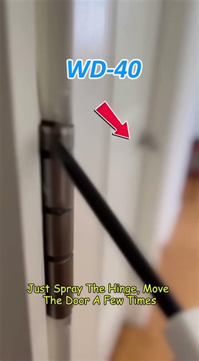How To Fix A Squeaky Door #charge #diy #plumbing #cleaning #tipsandtricks #tips #fix #how