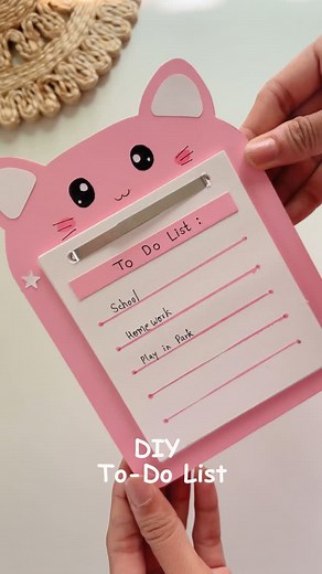 3.3K views · 22 reactions | Diy Do do list  Watch the full step-by-step tutorial with measurements on my Youtube channel! Link in bio - don’t miss it Follow-@gayatriscrafts_kids #DIYKids #KidsCrafts #DIYCrafts #CraftyKids #FunWithKids #CreativeKids #KidsActivities #EasyCrafts #DIYProject #CraftTime #KidsProjects #LearningThroughPlay #EducationalFun #HomeschoolIdeas #PlayToLearn #KidsRoutine #ToD | Gayatriscrafts | Facebook