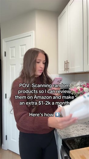 Here’s how I do it 👇 Step 1: Using the Amazon app, I scan products I already own to see if they’re sold on Amazon! (Even if I bought the product from a different store) Step 2: Once I find them, I record a short video and Amazon then shows these videos on product pages! Step 3: I earn 💵 when someone watches my video and buys the product. The best part? You never post these videos to social media and they can be done faceless! I went from working as a teacher’s aide, mentally and physically exh
