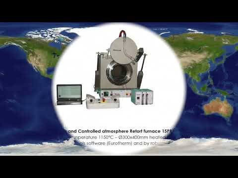 Vacuum and controlled atmosphere retort furnace Hobersal 15PR550R V