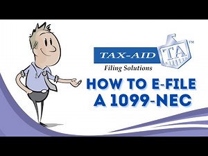 Tax-Aid Tutorial: How To File Form 1099 NEC