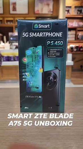 Smart ZTE Blade A75 5G Unboxing and Review