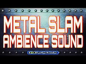 Metal Slam Ambience Sound Effect