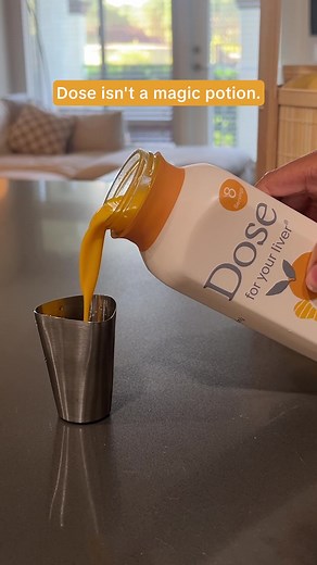 116K views | Your liver does a lot. From food to fragrances, it filters it all. This 2oz shot helps support digestion, energy, and hormone health — in a tasty orange-citrus formula.  Tastes like citrus  Plant-based ingredients  No sugar, no fillers Start your Dose ritual. | Dose | Facebook
