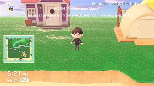 AC:MH - Performance Mode Hack (Shadows, particles, certain effects and debug functions disabled) Textures also are more now less than half the size they were for some objects. This with overclocking and framecap unlock, makes the game go REALLY fast! #acnh #acnhmods #animalcrossingnewhorizons #nintendo #switch #hacking #animalcrossing