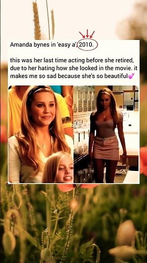 Amanda Bynes in 'easy a', 2010.this was her last time acting before she retired, due to her hating