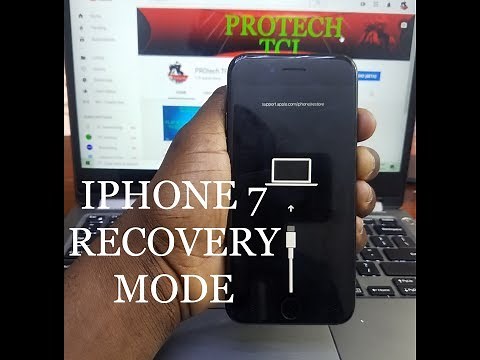HOW TO PUT IPHONE 7 ON RECOVERY MODE