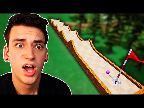 INSANE HOLE-IN-ONE SHOTS! *with ‪@RyanBrackenGaming‬* (Golf It)