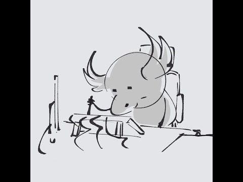 Moose sketch stream 10 Time to doodle