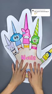 892K views · 11K reactions | Nails Blind Bag!#asmr #paper #diy #craft #handmade #blindbag #unboxing #youtubeshorts #shorts #art | HiHi Paperdiy | Facebook