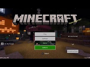 How To Get The Editions Button In Minecraft!