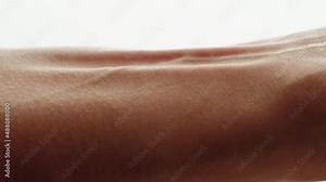 Hand skin texture close-up. Arm surface macro shooting, veins and muscles on white background. Body and healthcare, hygiene and medicine concept.
