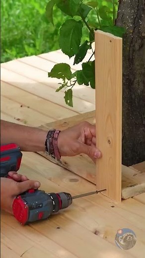I Built The Perfect Rustic Outdoor Bench! 🛠️🪵 #backyard