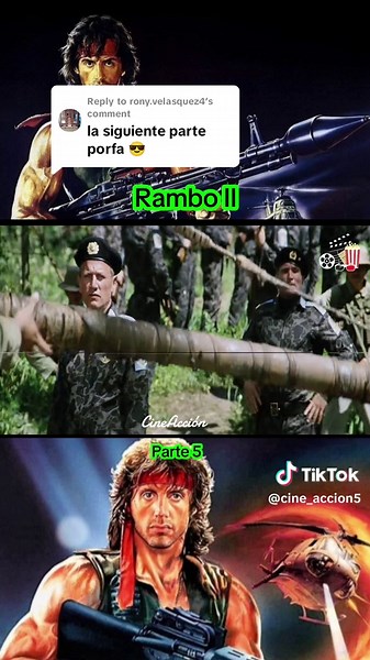 Rambo II: Parte 5 - Escenas Clásicas de Acción