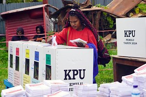 KPU: Partisipasi Pemilih di Pilpres 2024 Turun Dibanding Pemilu 2019 - Nasional Katadata.co.id
