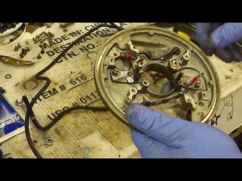 Classic OMC Outboard Motor Tune Up #6 Magneto Teardown