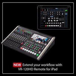 19 reactions | The free VR-120HD Remote app allows you to operate most functions on the VR-120HD Direct Streaming AV Mixer from the convenience of your iPad’s touch interface. Use the app for extended control during events, remotely adjust settings from different spots in a venue, and free up the VR-120HD’s preview monitor for other functions. Now available. https://proav.roland.com/global/products/vr-120hd/ | Roland Professional A/V | Facebook