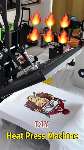 Full DIY custom tee tutorial with a heat press.#HeatPress#TShirtDIY#SmallBusiness#Satisfying