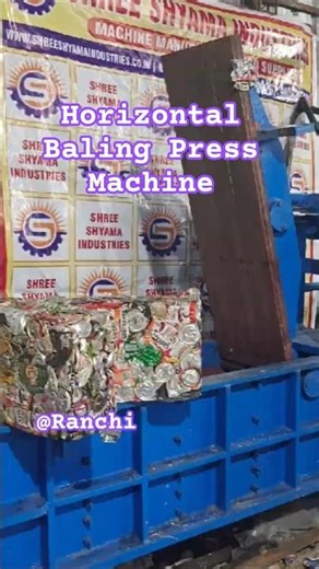 Horizontal Baling Machine | Baler Machine | Scrap Press Machine in 9631206267 , 9608397590