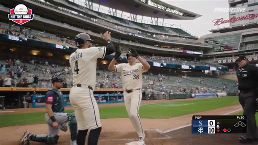 Wally went oppo and Hit the Buds! 🔥 Reply using #HitTheBuds and #MNTwinsSweepstakes for your chance to win any time a Twins player hits a home run into the bullpen! Official rules: https://atmlb.com/4kV4DbE | Minnesota Twins