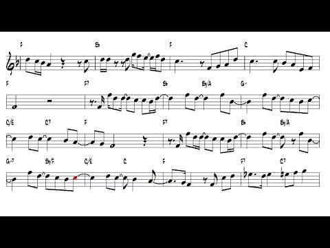 Hey jude the beatles alto sax