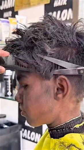 No Talking, Just Scissor Sounds ✂️ | Relaxing Haircut ASMR #asmr #haircut #barber #asmrvideo