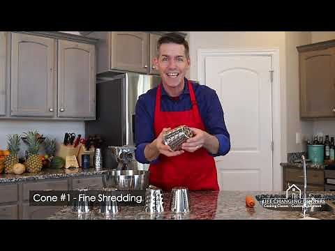 How to use your Saladmaster Machine - Food Processor