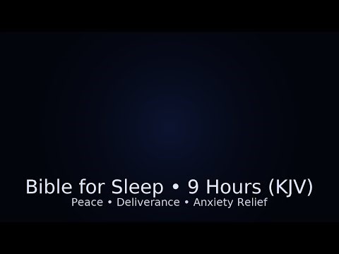 Bible Verses for Sleep & Anxiety Relief
