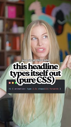 How to Create Typewriter Effect in CSS