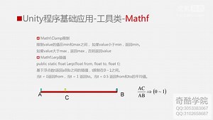 Unity入门课程培训-Unity程序基础应用-工具类-Mathf