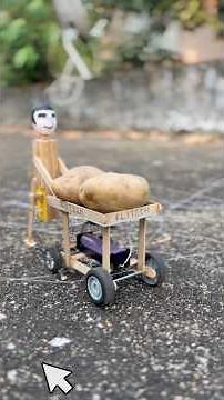 Diy human style walking robot making for simple methods #walkingrobot #diyrobot