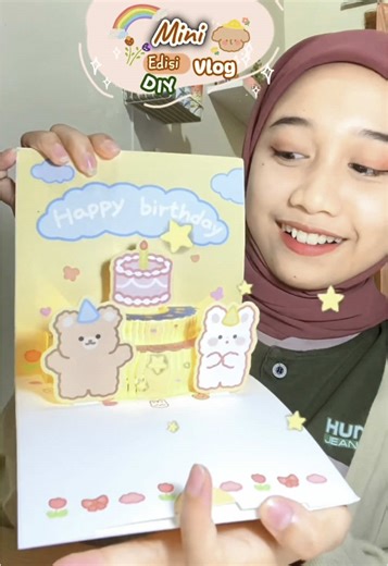 Cara Membuat Kartu Ucapan 3D untuk Ulang Tahun