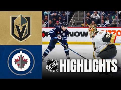 Golden Knights vs. Jets | NHL Highlights | March 24, 2026