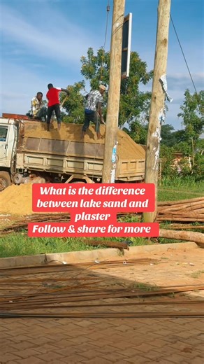 32K views · 1K reactions | What is the difference between lake sand and plaster sand with their prices Ffe genesis sites plots available at cheapest prices | Mirembe Cathy | Facebook