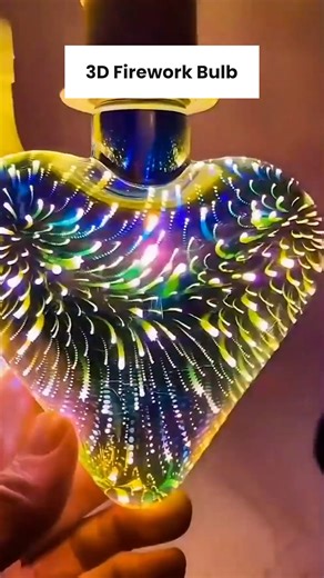 Light up your space with the magic of 3D Firework Bulb. Feel free to customize it based on the specific features or effects of the 3D Firework Bulb you're showcasing.✨ Shop now: ubys.us/g6d391m #Bulb #3dbulb #fireworkbulb #lights #instagram #reels #trending #trendingreels #tech #festival #onlineshopping #ubuy | Ubuy Global | Facebook