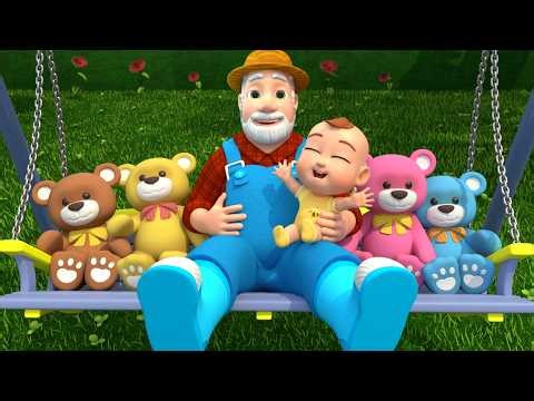 Teddy On The Magic Swing | Lalafun Nursery Rhymes & Kids Songs