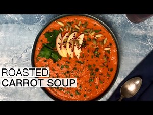 ROASTED CARROT GINGER SOUP